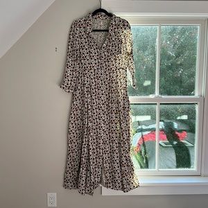 Tyler + Cru flowered maxi dress